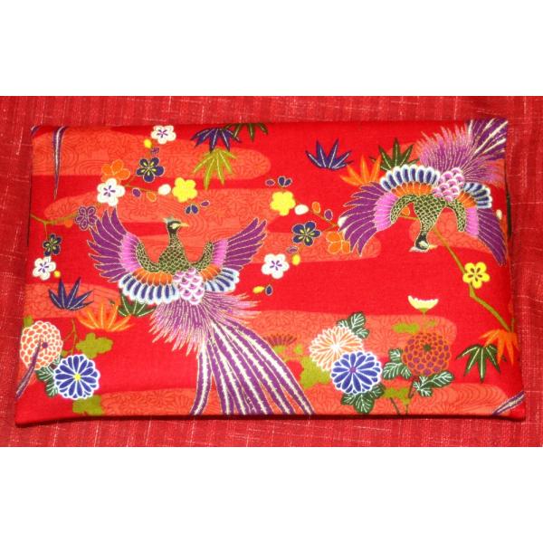 【鳳凰朱】御朱印帳ケース（一冊入れ）大