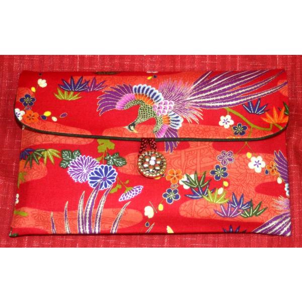 【鳳凰朱】御朱印帳ケース（一冊入れ）大