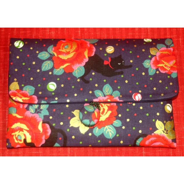 【猫大椿】御朱印帳ケース（一冊入れ）大