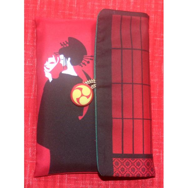 【花魁九尾】御朱印帳ケース（一冊入れ）