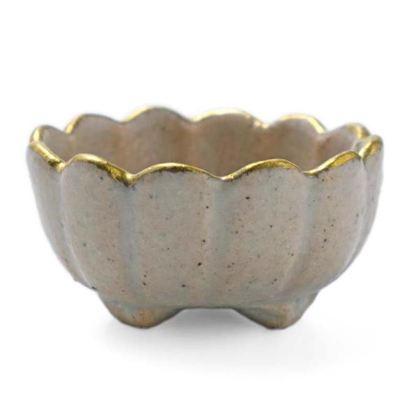 渕金長石釉猪口・有光武元《小付・7.0cm》