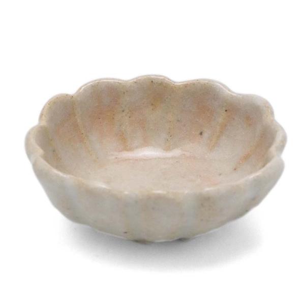 長石釉楕円猪口・有光武元《小付・7.5cm》