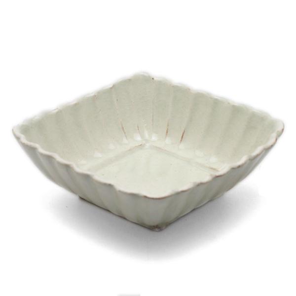 粉引菱菊中鉢・有光武元《中鉢・16.0cm》