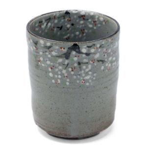 志野焼：鼠志野湯呑・瀧川恵美子《湯呑・5.7cm》 : 和食器の愉しみ