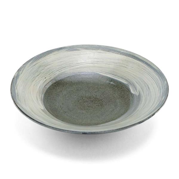 刷毛目皿・21cm・有光武元《中皿・21.3cm》
