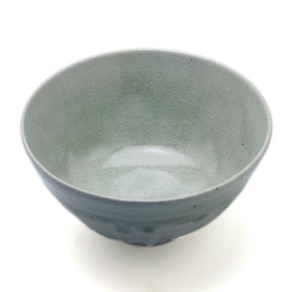 灰釉ビードロ飯碗・有松進《飯碗・ご飯茶碗・13.0cm》
