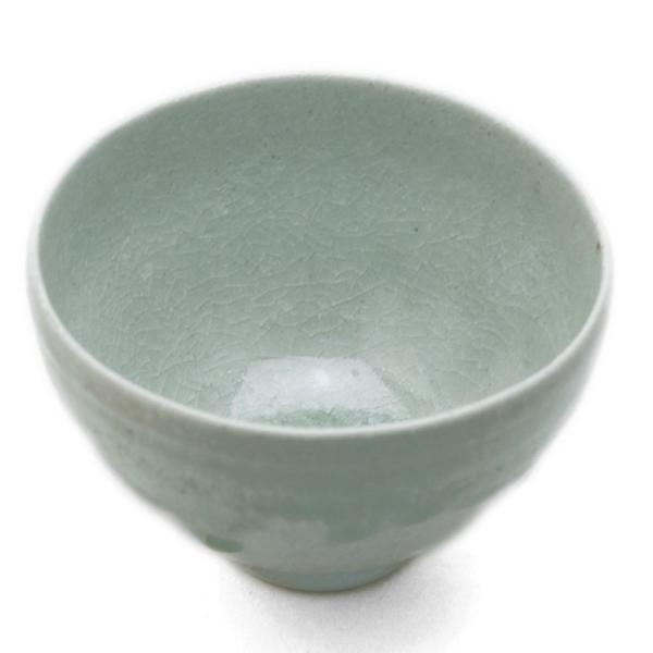 灰釉ビードロ汲出・有松進《汲出・9.7cm》