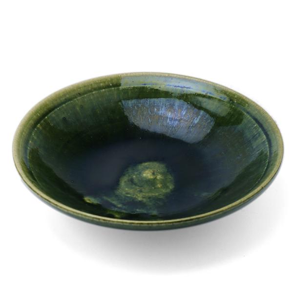 織部7寸浅鉢・有松進《中鉢・21.0cm》