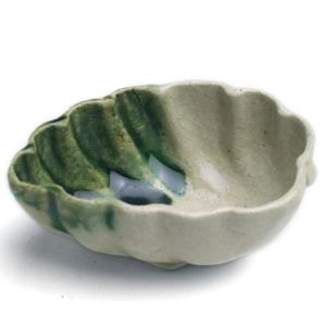 唐津焼：絵唐津五寸五分皿・草鳥文・中村恵子《中皿・16.5cm》 : 和