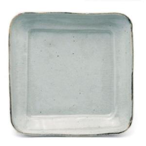 唐津焼：絵唐津五寸五分皿・草鳥文・中村恵子《中皿・16.5cm》 : 和