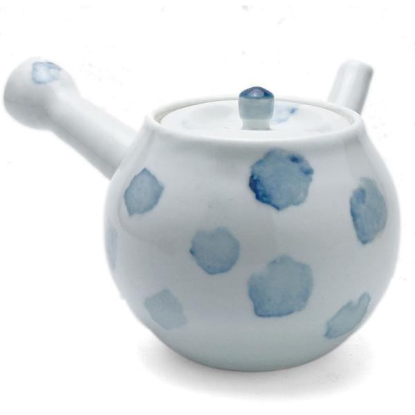 染付：急須・雪花文・植山昌昭《急須・450ml》