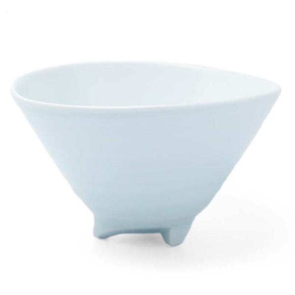 白磁（天草陶石）：青白瓷三足小向付・海老ヶ瀬保《小鉢・8.8cm》
