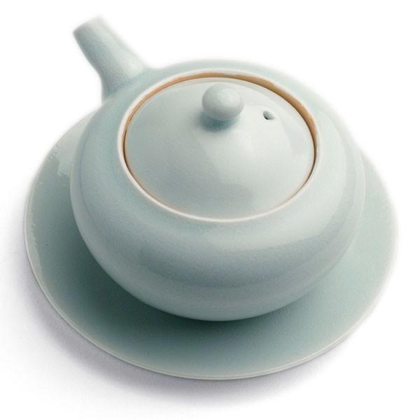 青白瓷しょう油さし・海老ヶ瀬保