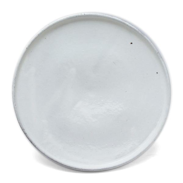 粉引6寸皿・川村宏樹