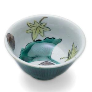色絵葉文湯呑・須田菁華 : 和食器の愉しみ 工芸店ようび - 通販
