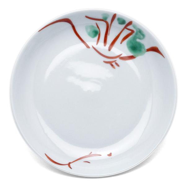 九谷焼：色絵かぶら文皿・須田菁華《中皿・16.3cm》