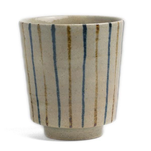 二色十草筒湯呑・杉本寿樹