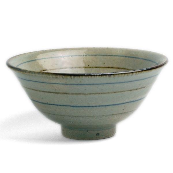 二色段線文飯碗・杉本寿樹