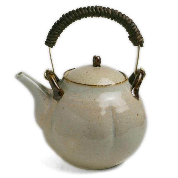 梅土瓶・真鍮取手付・杉本寿樹