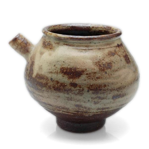 伊賀焼：刷毛目口付注器・土楽《注器・徳利・350ml》