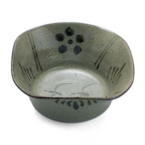 唐津焼：絵唐津五寸五分皿・草鳥文・中村恵子《中皿・16.5cm》 : 和