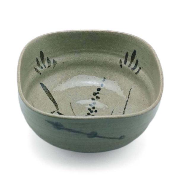 唐津焼・絵唐津菓子鉢・中村恵子《中鉢・14.5cm》