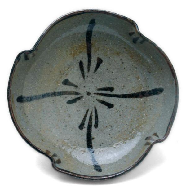 唐津焼：絵唐津小皿・D・中村恵子《小皿・11.0 cm》