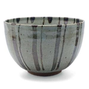 唐津焼：絵唐津唐草文様どんぶり・中村恵子《丼・麺鉢・17.0cm・800ml