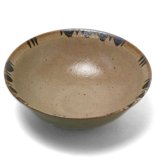 灰釉7寸鉢・長森慶《大鉢・21.0cm》