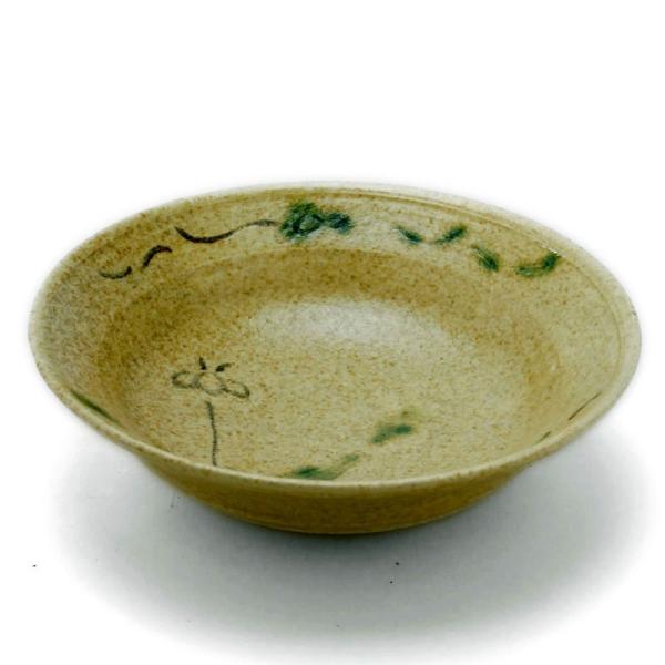 黄瀬戸6寸平向付・長森慶