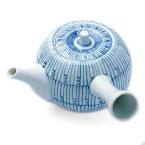 染付暦手急須・阪東晃司《急須・400ml》