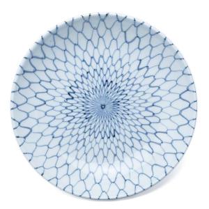 唐津焼：絵唐津五寸五分皿・草鳥文・中村恵子《中皿・16.5cm》 : 和