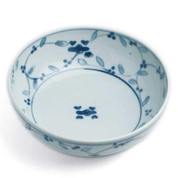 花唐草5.5寸鉢・藤塚光男《中鉢・16.8cm》