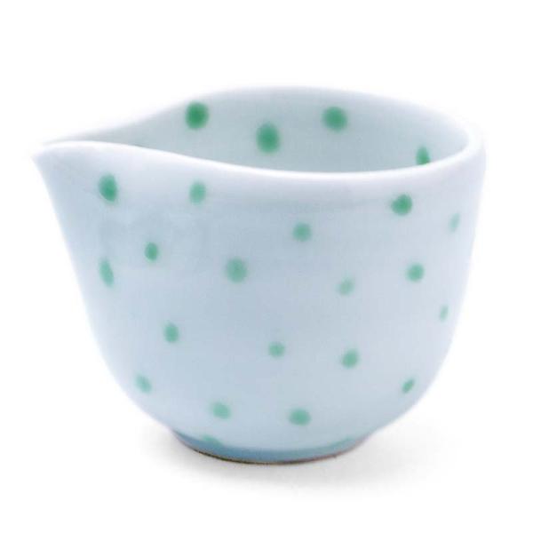 しょうゆ入・緑点・古川章蔵《注器・片口・20cc》