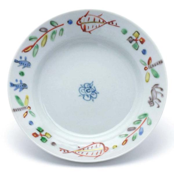 九谷焼：色絵コーヒーソーサー・正木春蔵《中皿・15.0cm》