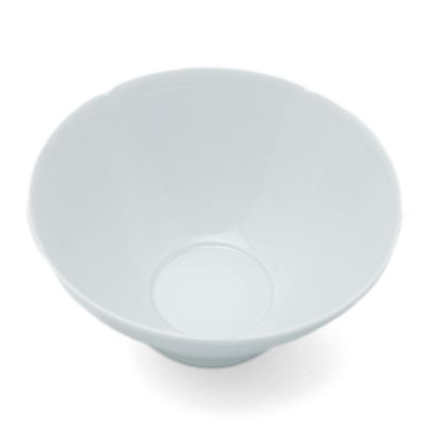 白磁：白磁五弁輪花小鉢・水野克俊《小鉢・10.7cm》