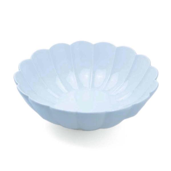 白磁：白磁菊花形6寸鉢・水野克俊《中鉢・20.0m》