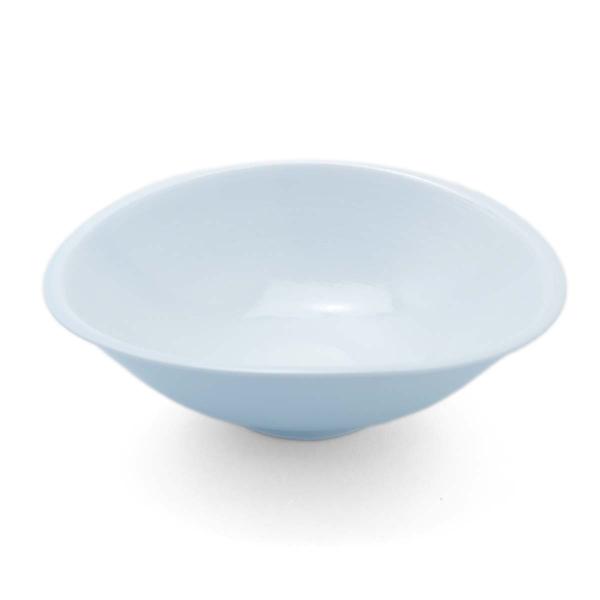 白磁：白磁渕折楕円5寸鉢・水野克俊《小鉢・15.8cm》