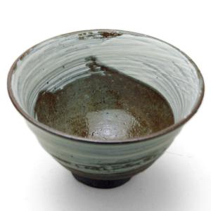 唐津焼：絵唐津飯碗・千鳥文・小・中村恵子《お茶碗・飯碗・ご飯茶碗