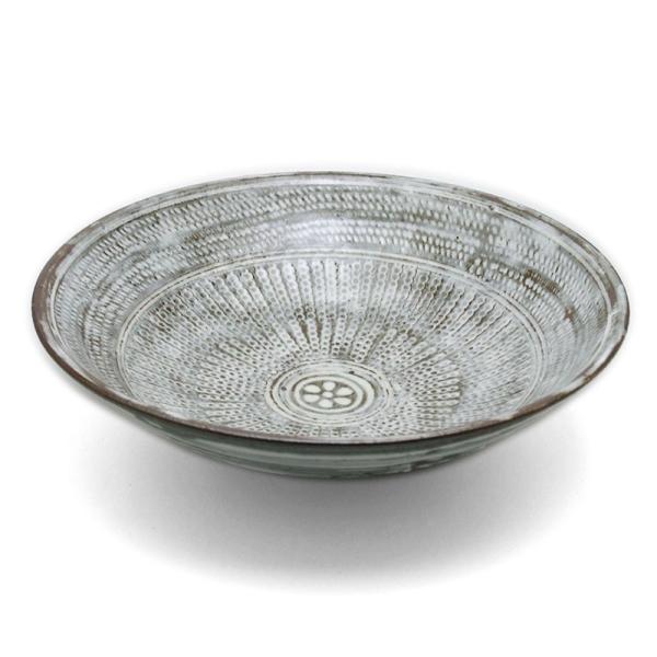 三島7.2寸浅鉢・吉井史郎《大鉢・中皿・22.0cm》
