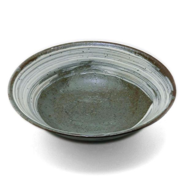 刷毛目7寸浅鉢・吉井史郎《中鉢・21.3》