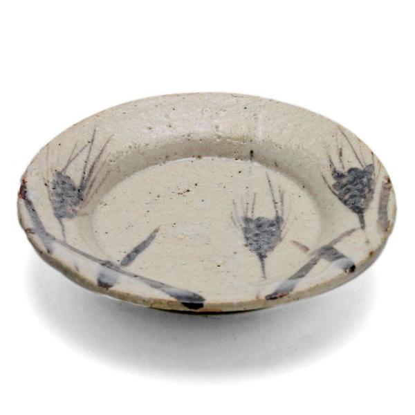 志野焼：志野麦之文向付・瀧川恵美子《小皿・15.0cm》