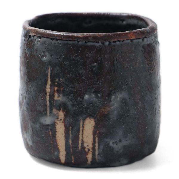 志野焼：鼠志野筒向付・瀧川恵美子《小鉢・7.0cm》