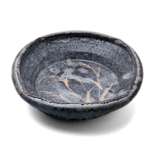 志野焼：鼠志野芦文四方向付・瀧川恵美子《小鉢・15.5cm》