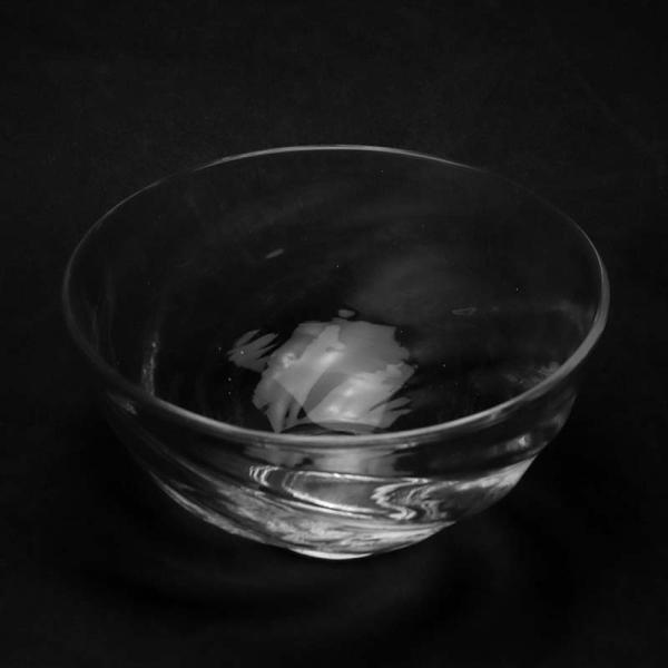 ガラス：モールボウル・小・福地ガラス工房《中鉢・13.0cm》