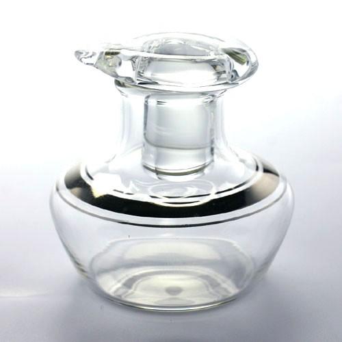 ガラス：醤油入れ・プラチナ・小・工芸はなせ《醤油入れ・20ml》