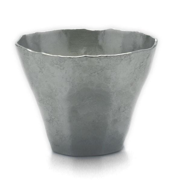 錫器・錫角盃・ゆり工房《盃》