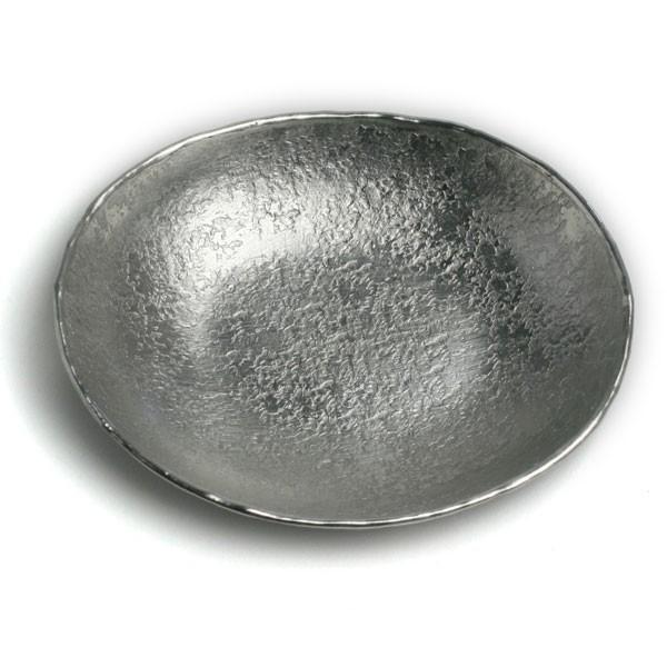 錫器：錫たまり入・中・ゆり工房《小鉢・9.0cm》