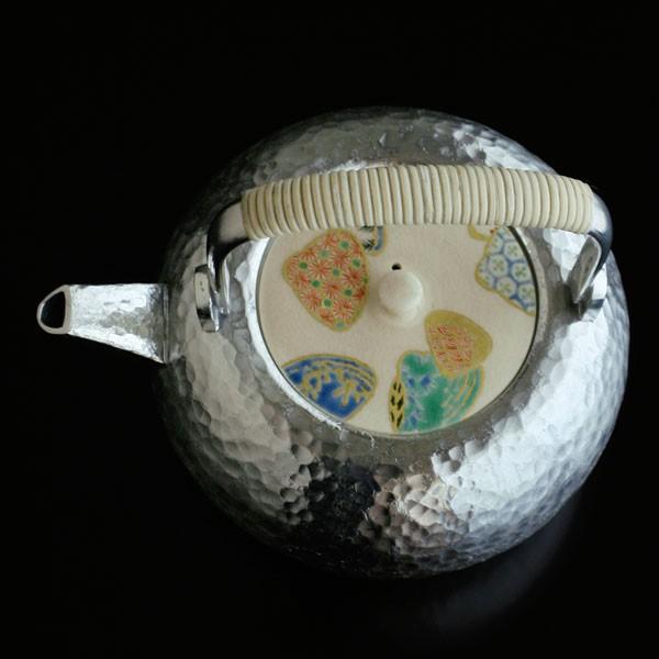 《受注制作》錫銚子・貝合わせ・ゆり工房・伏原博之《酒器》