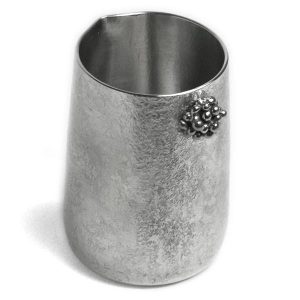 錫器・紅茶用ミルクピッチャー・ヌーボー・ゆり工房《ピッチャー・70ml》